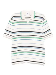 ADIDAS BY WALES ボナーコットンブレンドニットポロシャツ 送料無料