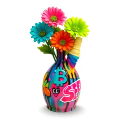 立体ポップアート/立体アート花瓶