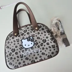 ハローキティ レオパード トートバッグ + チェーン ストラップ