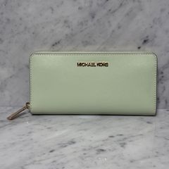 MICHAEL KORS 長財布 ライトグリーン - メルカリ