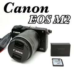 ✨豪華付属品✨Canon EOS M2 レンズセット Wi-Fi タッチ操作 - メルカリ