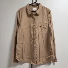 Lucky Brand ライオセル アメリカン シャツ L(100)