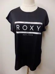 ROXY フレンチスリーブＴシャツ 黒 Ｓサイズ 601F15