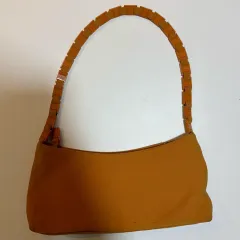 (Vintage) ヴィンテージ FERRAGAMO フェラガモ ショルダーバッグ オレンジ ブラウン