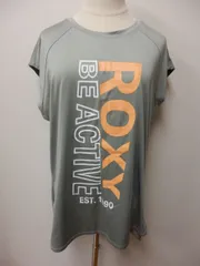 ROXY フレンチスリーブＴシャツ アッシュグリーン Ｍサイズ 601F25