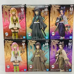 まとめ 鬼滅の刃 絆ノ装 6体 セット / 時透無一郎 甘露寺密璃 胡蝶しのぶ ノーマル セピア 玖ノ型 拾参ノ型 拾弐ノ型