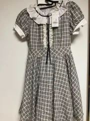 値下げ可能) Ank Rouge アンクルージュ 量産型 地雷系 セットアップ ワンピース (価格更なる値下げなし)