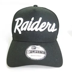 ニューエラ NEW ERA Raiders レイダース キャップ 9FORTY スナップバック ブラック NFL 2sa6991