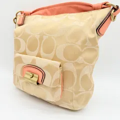 【良品】COACH Y2K signature shoulder 肩掛け コーチ ショルダーバッグ