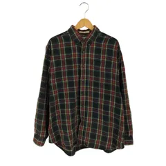 エルエルビーン L.L.Bean 00S 木タグ トラディショナルFIT BD フランネルシャツ  メンズ import：L 
