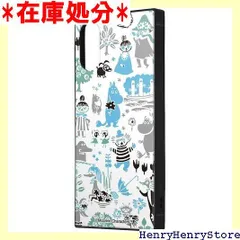 イングレム Xperia 10 VI用/ムーミン/ハイブリッドケース KAKU / パターン_2 IQ-AXP10M6K3TB/MT014 1902