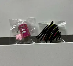 クレヨンしんちゃん (ピンク色 チョコビ) ガチャ キーホルダー フィギュア