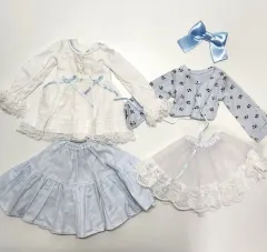 2着まとめ) 旧官 msd 球体関節人形 衣装 服 ONE PIECE アジュンマパーマ アンジュベル