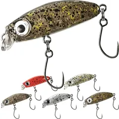 【在庫セール】ニジマス ルア バーブレスフック スピナー スナップ スイベル バス釣り シンキングミノー クランクベイト 海水魚 ルアー ルアー 含むトラウトスプーン 淡水魚対応 渓流 管理釣り場 釣具セット 釣り初心者に Vmsixvm ルアーセット