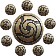 10枚 ボタン 呪術廻戦 校章ボタン付きアクリルチャームコレクション 伏黒恵 両面宿儺 禪院真希 (呪術廻戦ボタン) (A)