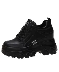 【在庫処分】スニーカー 厚底スニーカー ダッドスニーカー レディース 厚底 インヒール [MaxWant] 軽量 レースアップ 歩きやすい 美脚