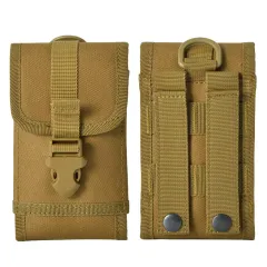 【在庫セール】スマホポーチ 携帯電話ポーチ スマホケース ミリタリー メンズ ウエスト スマホ ベルト 縦型 防水 持ち運びに便利 アウトドア 登山 作業用 汎用 ベルト通し付き 6インチ以下の全機種対応 iPhone13 iPhone12 Pro iPhon