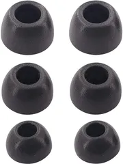 【在庫処分】遮音性 Case the フィット感 in Fit 等twsイヤホン用 P2／P3 S/M/L 2／Life Neo／Neo Pro／Liberty 2 3ペアセット 2／Air Air Liberty Soundcoreイヤホン用 ブラック An