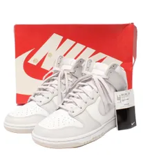 美品 ナイキ ハイカットスニーカー ヴァストグレー ダンク ハイ レトロ DD1399-100 メンズ SIZE 27.0 (L) NIKE
