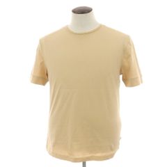 【中古】ミー イッセイミヤケ me ISSEY MIYAKE 2024年春夏 シワ加工 半袖Ｔシャツ オレンジベージュ【サイズ表記なし（M位）】【レディース】 中古】ミー イッセイミヤケ me ISSEY MIYAKE 2024年春夏 シワ加工 半袖