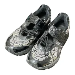 良品 CECILIE BAHNSEN × ASICS アシックス セシリーバンセン ベルクロスニーカー GT-2160 サイズUS6 24.5cm ブラック レディース 古着 中古 USED