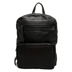 CHRISTIAN LOUBOUTIN(クリスチャンルブタン) リュックサック アリオシャ 黒 ハトメ レザー