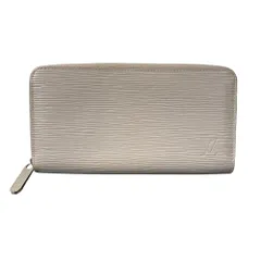 美品 LOUIS VUITTON ルイヴィトン エピ ジッピーウォレット 長財布 M67805 グレー×イエロー レディース 古着 中古 USED