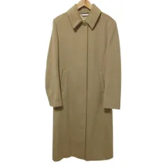 美品 Max Mara マックスマーラ ウール ステンカラー ロングコート 38 キャメル レディース 古着 中古 USED