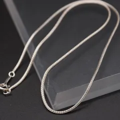 Q268 ヴィンテージ SILVER925刻印 ネックレス チェーン デザイン シルバー