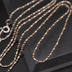 Q248 ヴィンテージ 925刻印 ネックレス チェーン デザイン シルバー