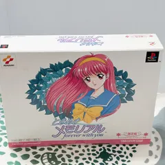 PS1 ときめきメモリアル forever with you 限定版 オリジナルマウス マウスパッド2枚 シール ハガキ 帯付 完備 コナミ KONAMI プレステ 藤崎詩織 恋愛シミュレーション レトロゲーム 激レア