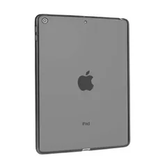 【在庫処分】iPad 9.7インチ第5/第6世代2017/2018ケース、ブラッククリアスリムシリコンソフトTPU衝撃吸収タブレットコンピュータケースApple New iPad 5/6 9.7インチモデルA1822/A1823/A1893/A1954(201