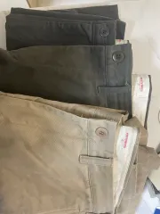 2 エブリワン ヴィンテージコットン ドリルチノ (チャコール オリーブ ベージュ)