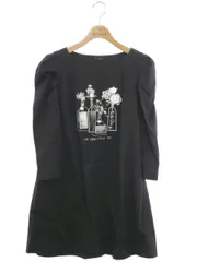 トゥービーシック W5P10-262-09 トップス 42 ブラック フラワーモチーフ 刺繍 ビジュー ITTDJV03YS54