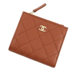シャネル 二つ折り財布 マトラッセ スモールウォレット ココマーク キャビアスキン AP3388 CHANEL 財布
