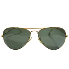 良品 Ray-Ban レイバン B&L アビエーター サングラス ゴールドカラー メンズ 古着 中古 USED