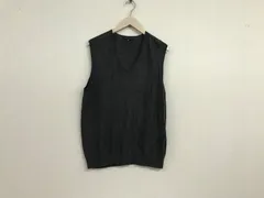 本物セオリーtheoryカシミヤニットジレベストメンズサーフアメカジミリタリーストリートスケーターワークビジネススーツモードゴルフドレスバイカーXLグレー42