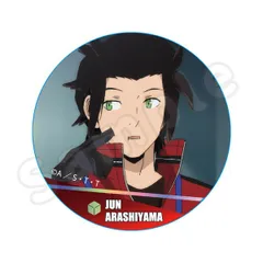 ワールドトリガー　ホログラム缶バッジ　嵐山 准ワールドトリガー