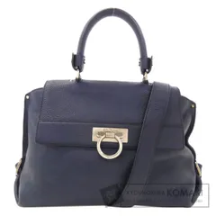 Salvatore Ferragamo サルヴァトーレフェラガモ ガンチーニ金具 2WAY ハンドバッグ レザー レディース [中古]