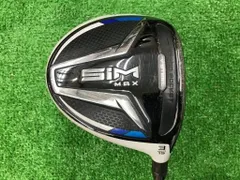 【中古】 テーラーメイド SIM MAX 3W USA フェアウェイウッド FW VENTUS BLUE 6(TM) (フレックスS) メンズ 男性用 右利き 右用 Cランク ゴルフクラブ