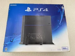 ◆PlayStation4 500GB ジェット・ブラック （CUH－1200AB01）　動作品　0012567861