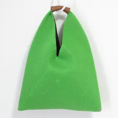 美品 MM6 Maison Margiela メゾンマルジェラ ジャパニーズトートバッグ ワンショルダーバッグ グリーン メンズ レディース 古着 中古 USED