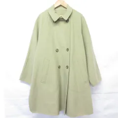 美品 24AW BEAUTY & YOUTH UNITED ARROWS ビューティーアンドユース ユナイテッドアローズ リバーポンチョコート XSサイズ ライム レディース 古着 中古 USED