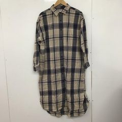 70s レナウン ヴィンテージ 総柄 ロングシャツ ワンピース 昭和レトロ 