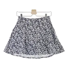 サイズ：S ADIDAS GOLF アディダスゴルフ ; HT1242 インナー付 ストレッチスカート 花 総柄 ブラック系 [240101620660] ゴルフウェア レディース ストスト