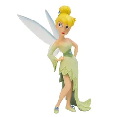 【早い者勝ち！限界価格】エネスコ enesco ディズニーショーケース Disney Showcase 6009028 クチュールデフォース ティンカーベル リーフドレス ピーター・パン 置物 フィギュア