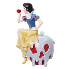 ディズニー100 Disney100 エネスコ enesco. ディズニーショーケース Disney Showcase 白雪姫＆アップル フィギュア 置物 ディズニープリンセス 6013336 ウォルトディズニーカンパニー創立100周年記念