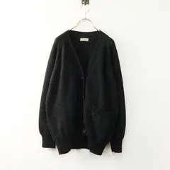 美品 2022AW マーガレットハウエル MARGARET HOWELL CHUNKY WOOL KNIT カーディガン 2＼ダークグレー ニット【2400014793727】
