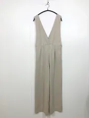 美品 PLST プラステ オールインワン サロペット オーバーオール sizeS/ベージュ ■■レディース