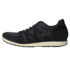 良品 MIZUNO × MARGARET HOWELL ミズノ×マーガレットハウエル スニーカー シューズ 靴 D1GA176809 サイズ26.5cm 黒 ブラック レディース 古着 中古 USED